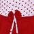Red Cotton  stitched    dress