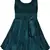 Green Cotton  stitched    dress