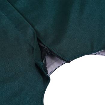 Green Cotton  stitched    dress 4