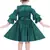 Green Cotton  stitched    dress