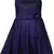 blue Cotton  stitched    dress