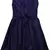 blue Cotton  stitched    dress