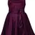 Purple Cotton  stitched    dress