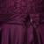 Purple Cotton  stitched    dress