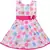 Pink satin stitched    dress