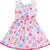 Pink satin stitched    dress