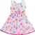 Pink satin stitched    dress