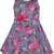 Grey Georgette stitched    dress
