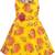 Yellow Georgette stitched    dress
