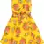 Yellow Georgette stitched    dress