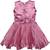 Purple satin stitched    dress