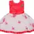Red Net stitched    dress