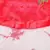 Red Net stitched    dress