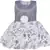 Grey Georgette stitched    dress