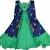 Green satin stitched    dress