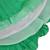 Green satin stitched    dress