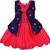 Red Silk stitched    dress