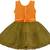 Green Net stitched    dress