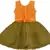 Green Net stitched    dress