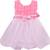 Pink Georgette stitched    dress