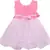 Pink Georgette stitched    dress