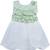 Green Georgette stitched    dress