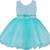 blue Net stitched    dress