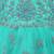 Green Net stitched    dress