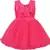 Red Net stitched    dress