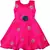 Pink Silk stitched    dress