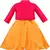 Yellow Silk stitched    dress