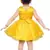 Yellow Net stitched    dress