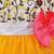 Yellow Net stitched    dress