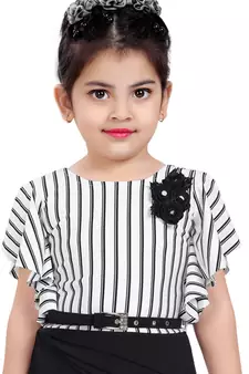 White Cotton  stitched    dress