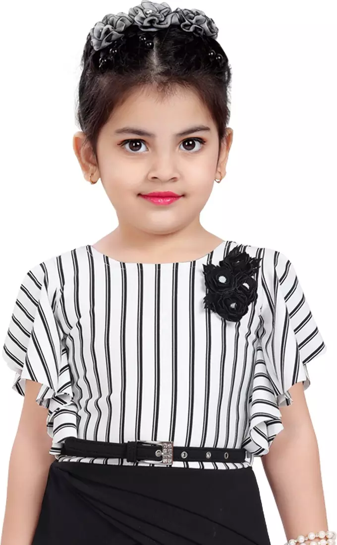 White Cotton  stitched    dress