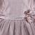 Grey satin stitched    dress