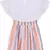 Multicolor Georgette stitched    dress