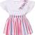Pink Georgette stitched    dress