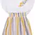 Yellow Georgette stitched    dress