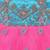 blue Net stitched    dress