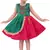 Green Cotton  stitched    dress