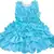 blue Tissue stitched    dress