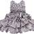Grey Tissue stitched    dress