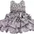 Grey Tissue stitched    dress