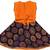 Multicolor Art Silk stitched    dress