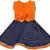 Multicolor Art Silk stitched    dress