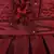 Maroon satin stitched    dress