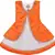 Orange Art Silk stitched    dress