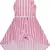 Pink Polyester  stitched    dress