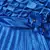 blue satin stitched    dress